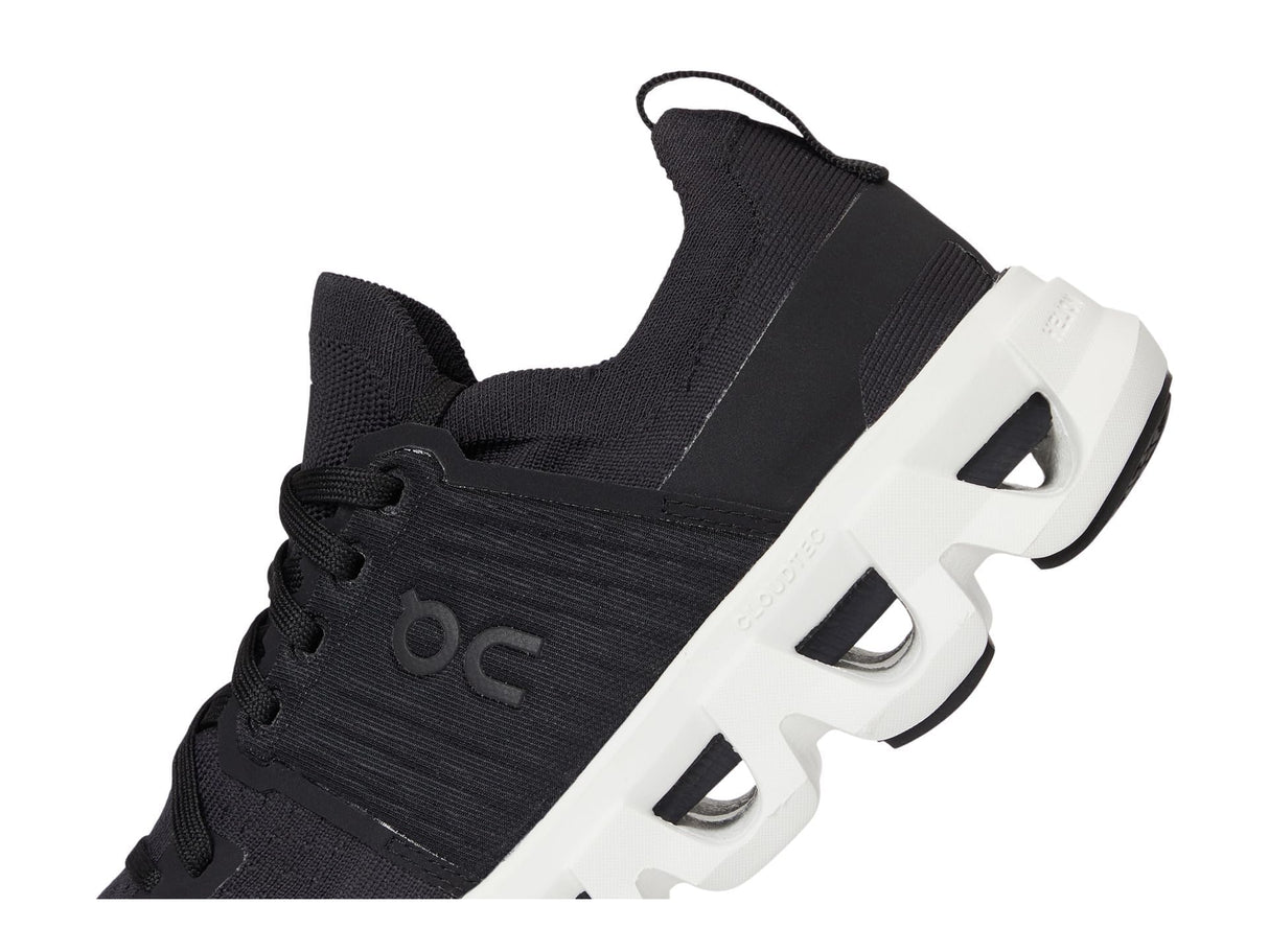 ON RUNNING CLOUDSWIFT 4, Sneaker Mujer, Negro y Blanco, 38.5 EU