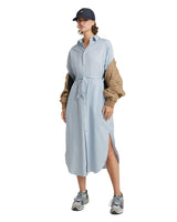 G-Star para Mujer Vestido Long Shirt, Multicolor (dk Wave Pinpoint Stripe D24625-D592-G459), S