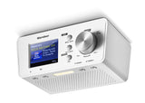 Karcher RA 2035D - Radio con Radio Dab+ / FM (20 emisoras Cada una) y Bluetooth, Despertador (Alarma Dual), Temporizador de Cuenta atrás - luz LED