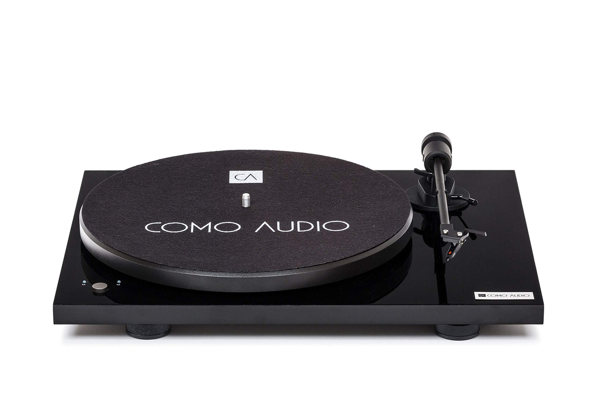 Como Audio: Tocadiscos con Bluetooth - Piano Black
