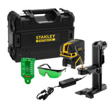 Nivel laser de cruz + 5 puntos – VERDE. 20 metros (50 metros con detector) ±3mm/m