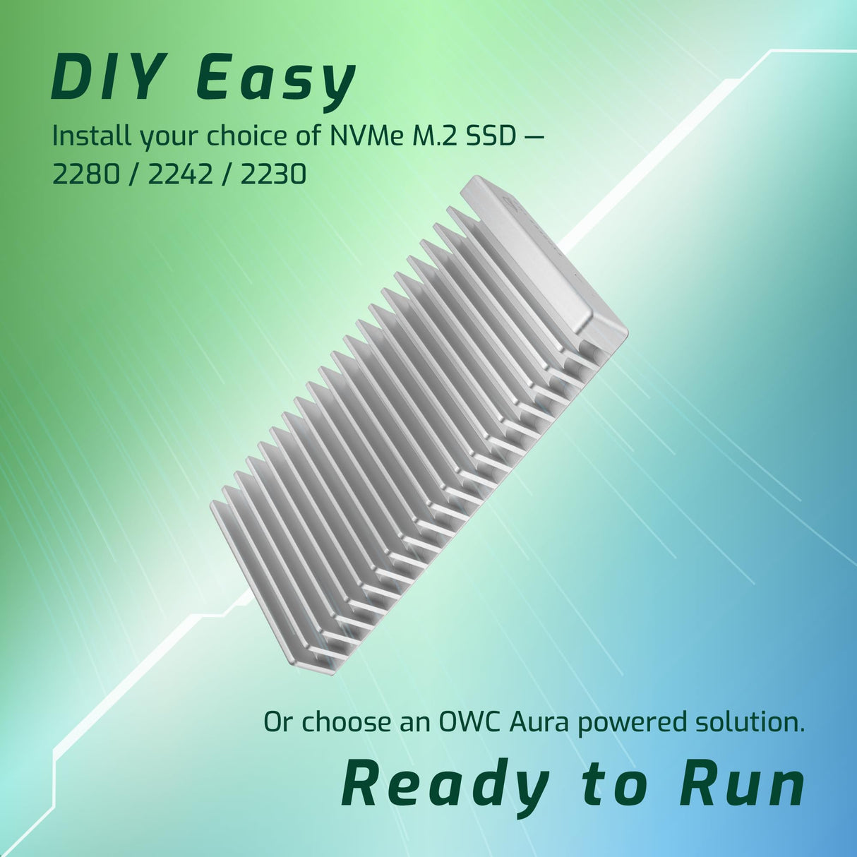 OWC Unidad SSD Externa ultrarrápida NVMe Thunderbolt (USB-C) de 8 TB Express 1M2 con Carcasa de disipador de Calor de Aluminio