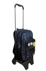 CYPBRANDS, MC-301-PK, Mochila extraíble con ruedas, Grey, Pokémon