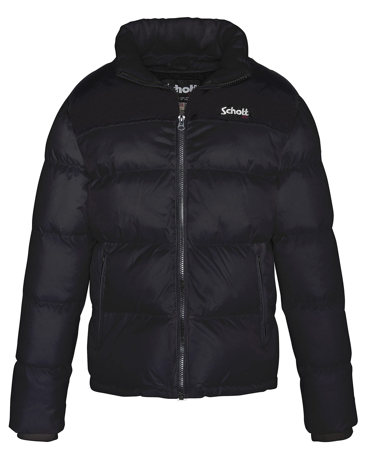 Schott NYC UTAH, Chaqueta Hombre, Negro, L
