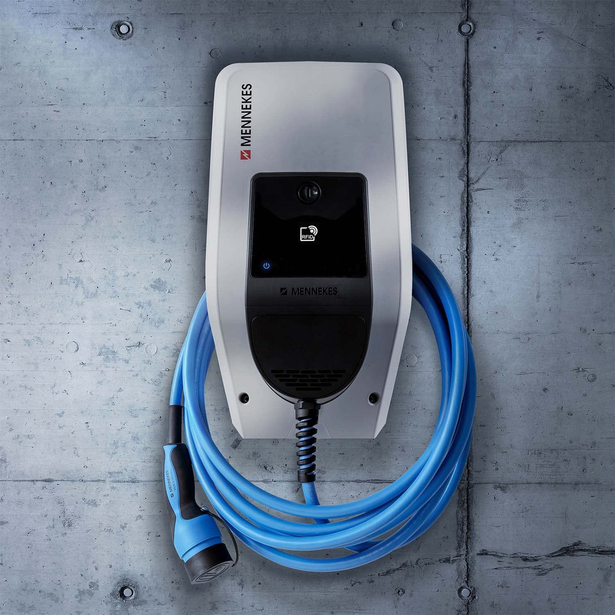 MENNEKES 1349201 AMTRON Charge Control 11 C2 - Caja de Pared con Cable de Carga para Coche de 7,5 m