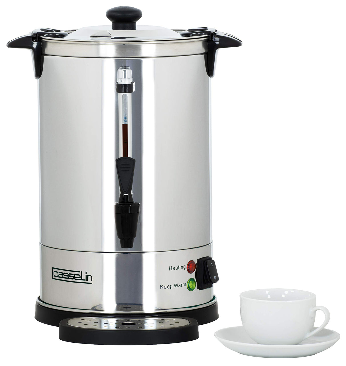 Casselin CPC48 - Percolador de café (48 tazas)
