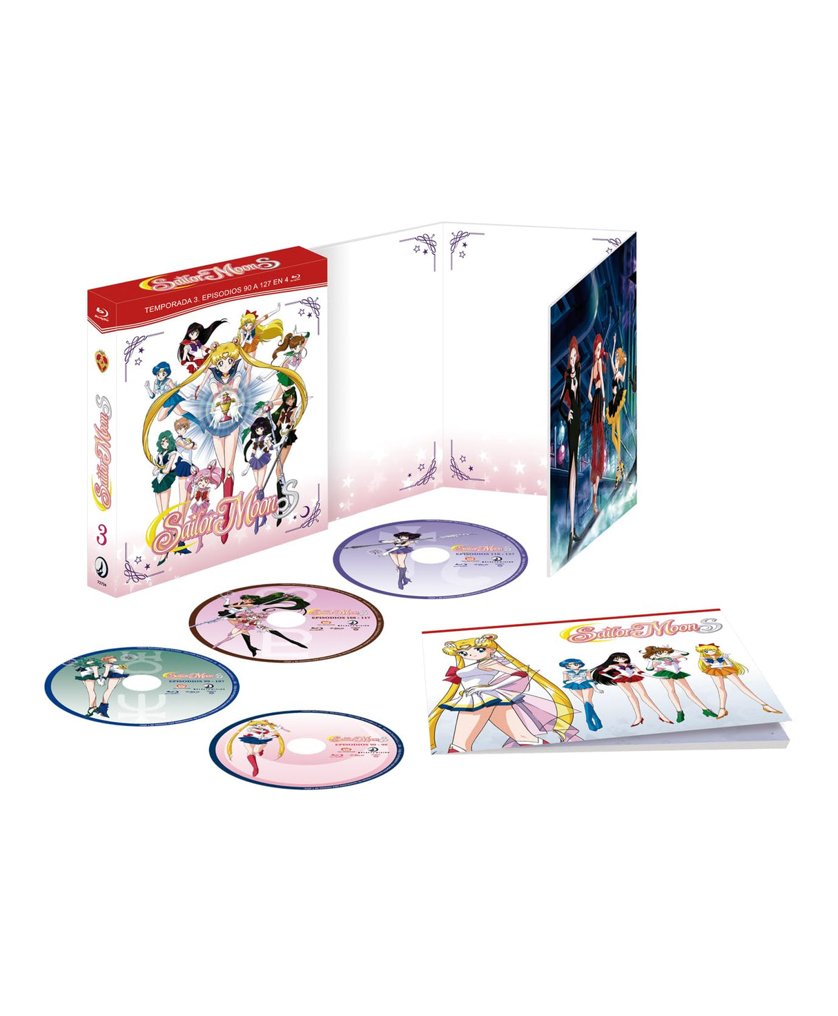 Sailor Moon S Temporada 3 [Bluray] (Episodios 1 a 38) (90 a 127) [Blu-ray]