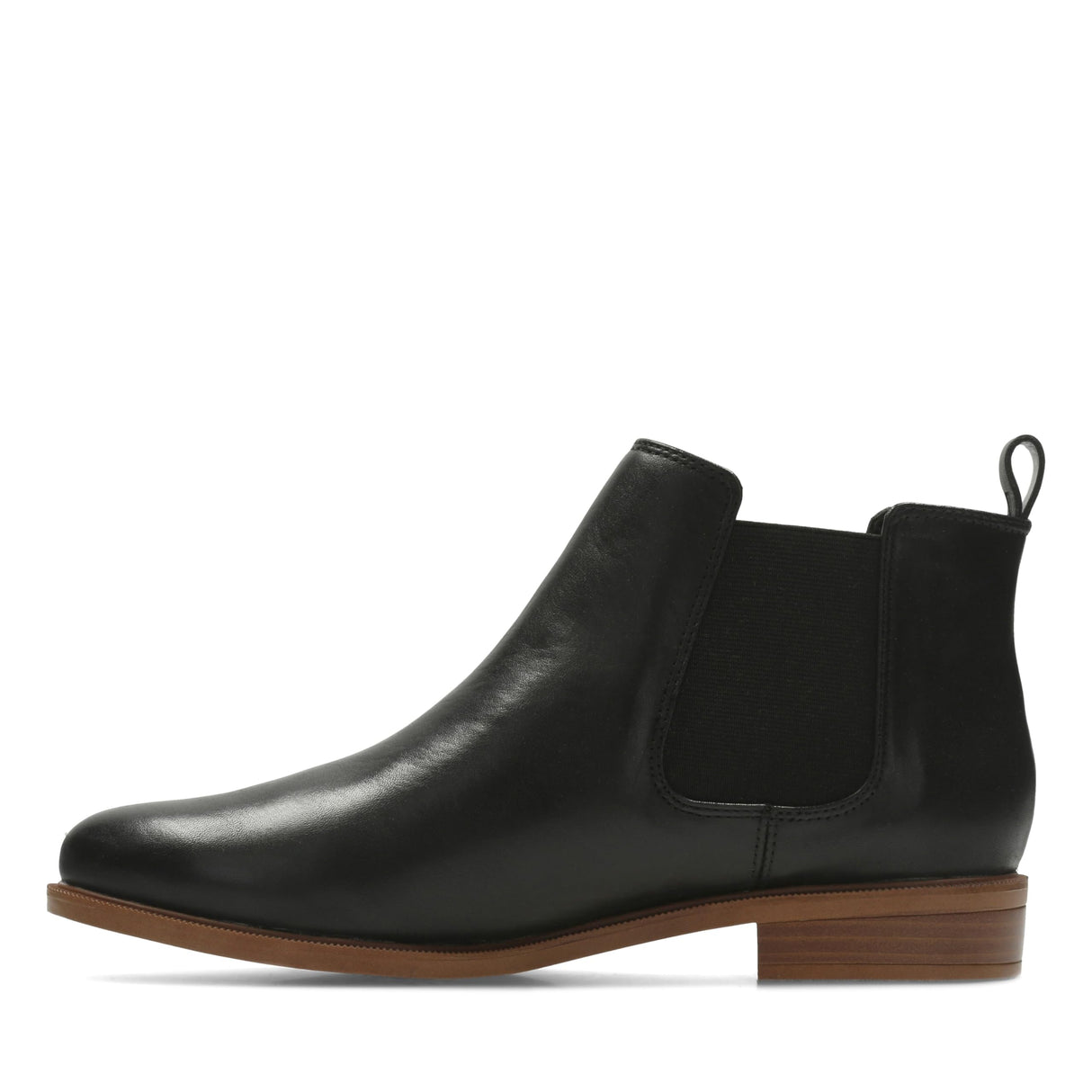 Clarks Taylor Shine, Botas Chelsea Mujer, Black Leather, 37.5 EU
