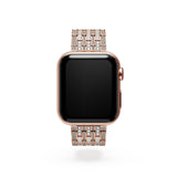 Swarovski Correa princesa, Para Apple Watch® 40 mm y 41 mm, Tono oro rosa, Acabado tono oro rosa