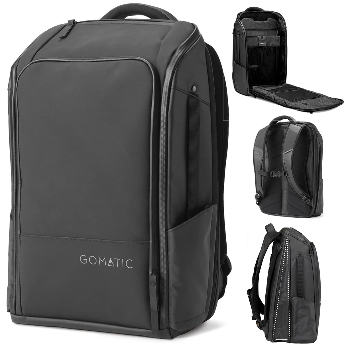 Gomatic Backpack 20-24 L | Mochila para Diario | Mochila de Viaje | Mochila para Portátil | Bolsa de Gimnasio | Equipaje de Mano | Material muy Resistente y Fuerte | Impermeable