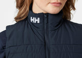 Helly Hansen Crew Insulator Vest 2.0, Chaqueta De Esquí Para Mujer, Azul (Blue), L