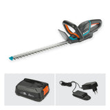 Gardena Set Ready-To-Use Cortasetos a batería ComfortCut 50/ 18V-P4A: Cortasetos con Mango ergonómico, protección antiimpactos, Peso reducido para un Mejor manejo, Incluye batería P4A 18V (14730-20)