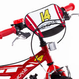 SCH Bici Chicane Bicicleta niño, roja, 14" (35,5 cm)