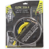 GZPK 20X-II Ground Zero 4 AWG Kit de cableado