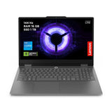 Lenovo LOQ Essential Gen 11 - Ordenador Portátil Gaming IA 15.6'' FHD (Intel Core i5-13450HX, NVIDIA GeForce RTX 5050, 16GB RAM, 1TB SSD, 144 Hz, Wi-Fi 6, Sin Sistema Operativo) QWERTY Español - Gris