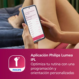 Philips Lumea serie 7000, dispositivo de depilación IPL, alternativa de depilación láser con lápiz recortador compacto satén, 3 accesorios para el cuerpo, la cara y la zona del bikini, BRI923/00