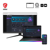 MSI RadiX AX6600 WiFi 6 Router Gaming Tres Bandas - WLAN Rápida de hasta 6600 Mbps (5GHz, 2.4GHz Inalámbrico), AI QoS Priority, MU-MIMO, Beamforming, WPA3, 2.5G WAN/LAN & 4 x 1G LAN Ports