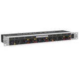 Behringer SUPER-X PRO CX2310 V2 Crossover estéreo de alta precisión de 2 vías/mono de 3 vías con salida de subwoofer