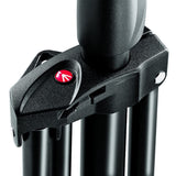 Manfrotto 1004BAC-3 - Soporte de equipos de iluminación fotográfica, pack de 3, negro