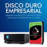 LaCie 1big Dock 20TB — USB‑C Disco duro externo de sobremesa, para Mac y Windows, Thunderbolt 3, lector de tarjetas — incluye Rescue Data Recovery