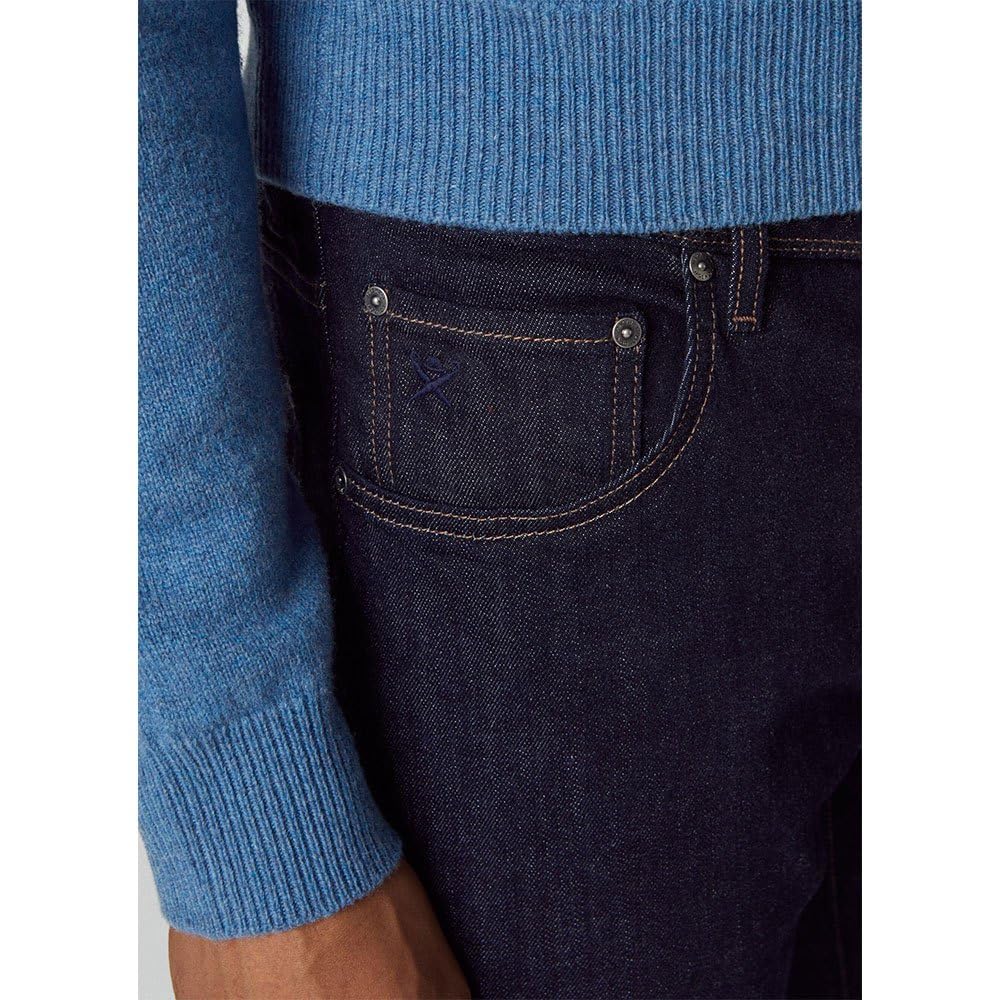 Hackett London Jeans de Mezclilla para Hombre, Azul (Denim Blue), 28W / 28L