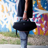 Skullcandy Barrel Altavoz Inalámbrico Portátil con Bluetooth de Tamaño Grande para Fiestas, con Impermeabilidad IPX5, 12 Horas de Batería, True Wireless Stereo con Luces LED y Asa de Transporte, Black