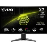 MSI mag 27C6F Monitor Curvo Gaming FHD de 27", 1500R 1920 x 1080 Panel VA rápido, 180 Hz / 0,5 ms (GtG, mín.), Sincronización adaptativa, DP 1.2a, HDMI CEC