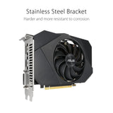 ASUS Phoenix NVIDIA GeForce RTX 3050 V2 - Tarjeta Gráfica Gaming (PCIe 4.0, 8GB GDDR6, HDMI 2.1, DisplayPort 1.4a, Ventiladores Axial-tech, Placa de Protección, Auto-Extreme)