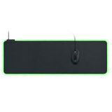 Razer Goliathus Extended Chroma - Alfombrilla suave para juegos con iluminación RGB (soporte para cables, superficie de tela, borde cosido, optimizado para todos los ratones) Negro