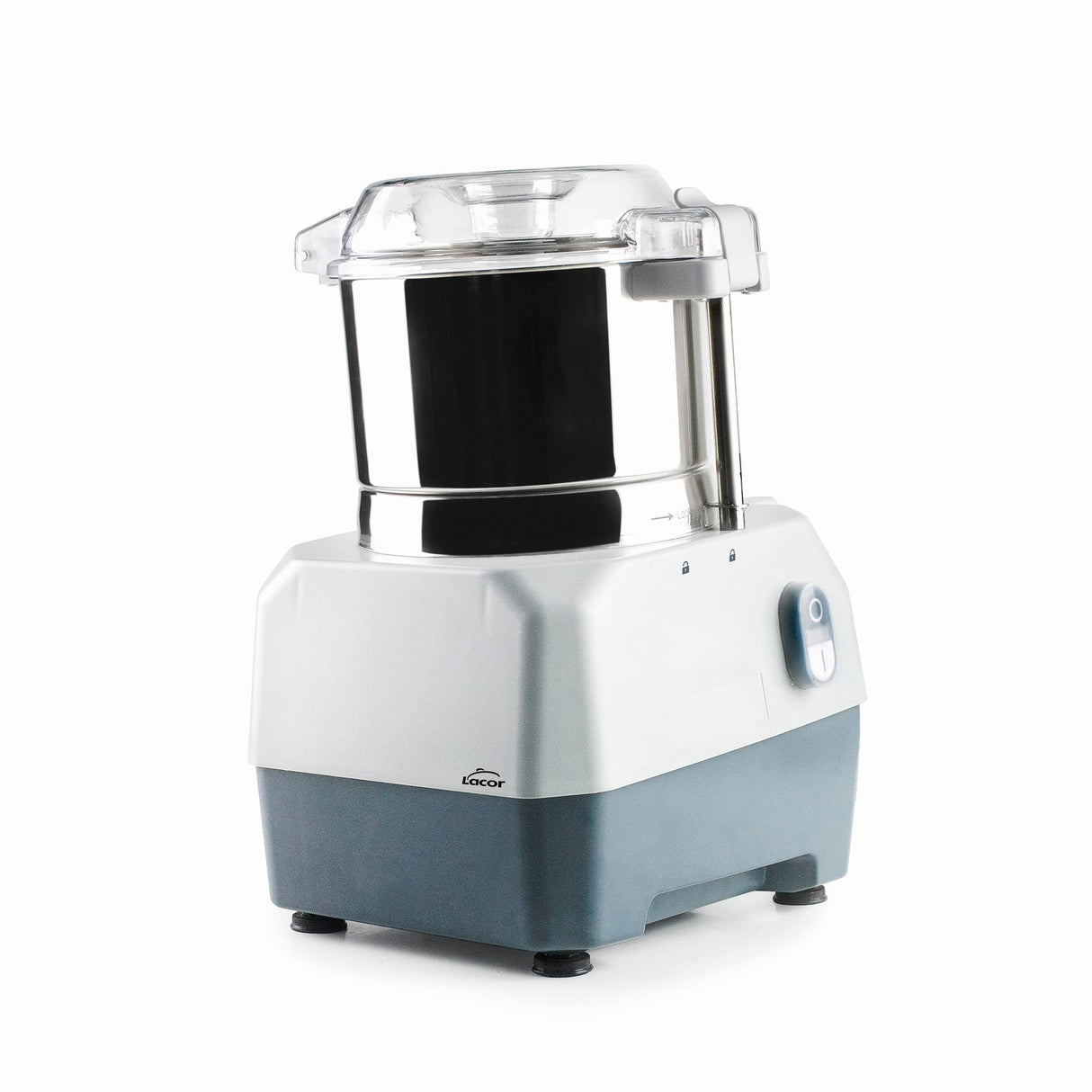 Lacor - 69490 - Picadora Profesional Quick, Picay Tritura Todo Tipo de Alimentos, 100% Seguro, Acero inoxidable, Piezas Extraíbles, Fácil Limpieza, 100% Seguro, Potencia 735 W, Capacidad 3 L