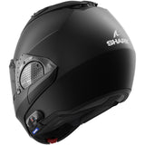 Shark Pack EVO-GT N-COM B802 Blank Black Mat S Casco de Moto, Unisex Adulto