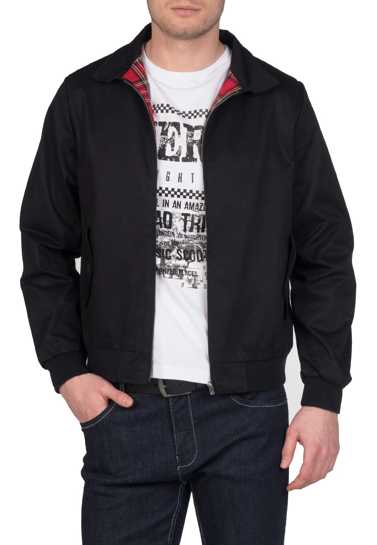 Merc Harrington, Abrigos de Manga Larga Para Hombre, Negro (Black), X-Large