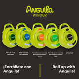 Anguila Max | Winder | Enrollador Universal | Color Negro | Diámetro desde 3 hasta 4,5mm | Hasta 32 metros