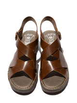 Fly London ERIA536FLY, Sandalias Mujer, Camel, 38 EU