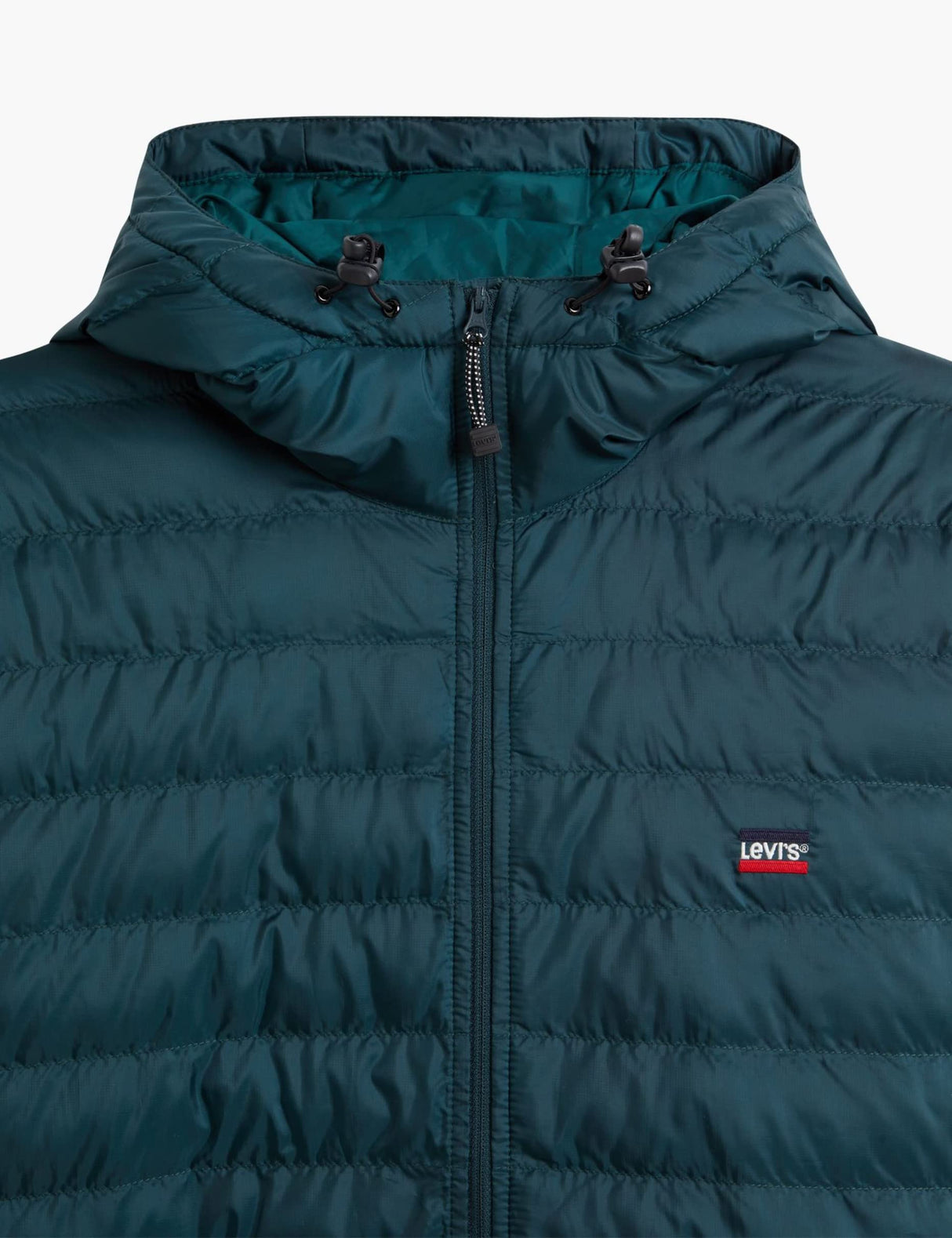 Levi's PRESIDIO PKBL HOODED JKT, Chaqueta de Hombre, Verde (Greens), XL
