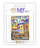Pikachu ex 247/191 Teracristal Oro Secreta - Ultraboost X Scarlatto e Violetto 8 - Scintille Folgoranti
