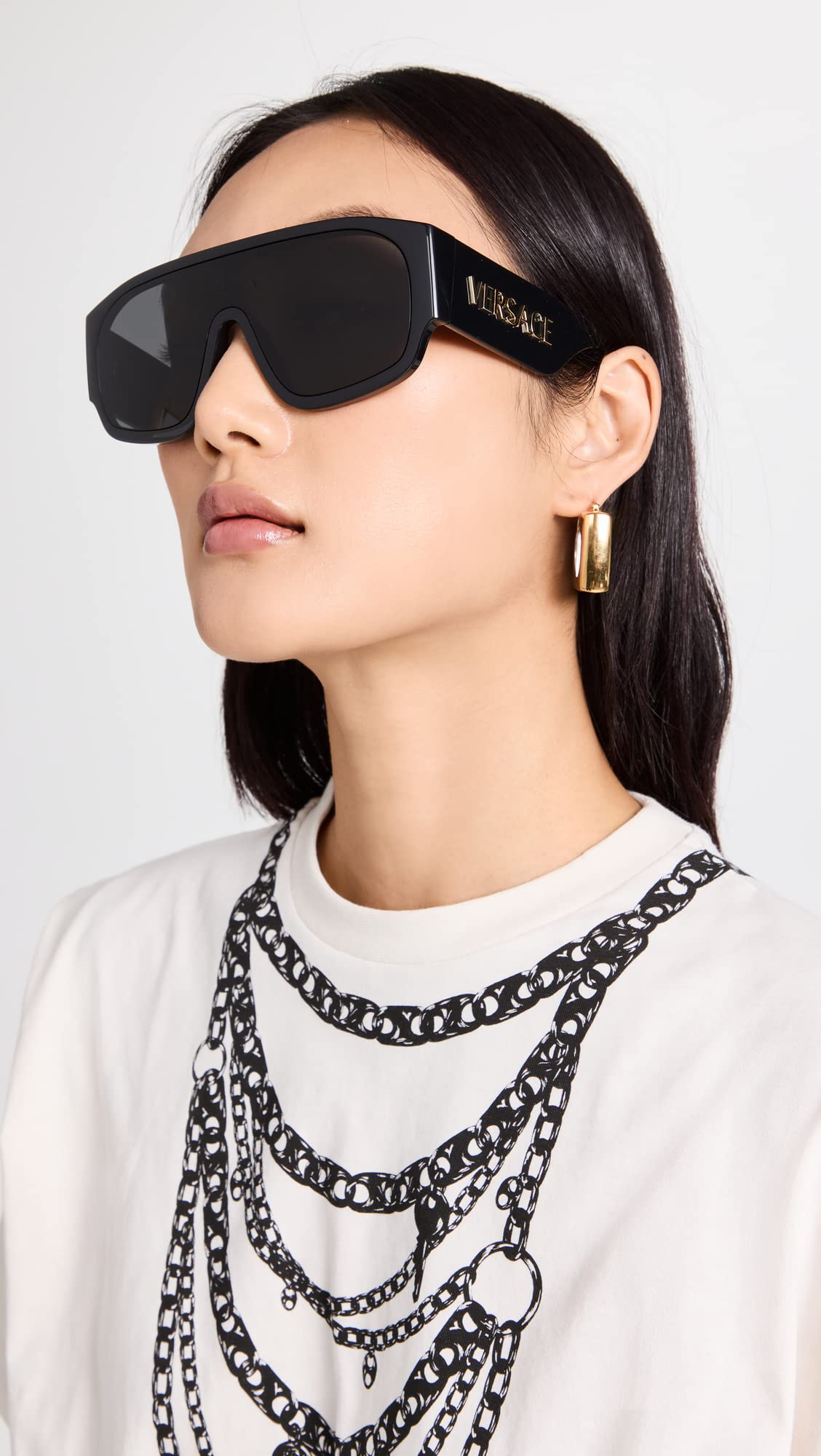 Versace 0VE4439 33 GB1/87 Gafas de Sol, Unisex-Adult, Multicolor (Multicolor), Talla Única