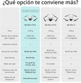 DJI Mini 4 Pro (DJI RC 2), dron mini plegable con cámara de vídeo 4K para adultos, menos de 249 g, 34 min de tiempo de vuelo, transmisión de vídeo a 20 km, detección con visión omnidireccional