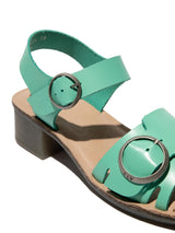 Fly London EBLI238FLY, Sandalias Mujer, Spearmint/Natural, 38 EU