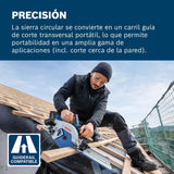 Bosch Professional 18V System sierra circular a batería GKS 18V-57-2 GX, incl L-BOXX, sin batería/cargador