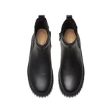 Clarks Premium Mayhill Top Chelsea Botas para mujer, cuero negro, 5 UK, Piel negra, 38 EU