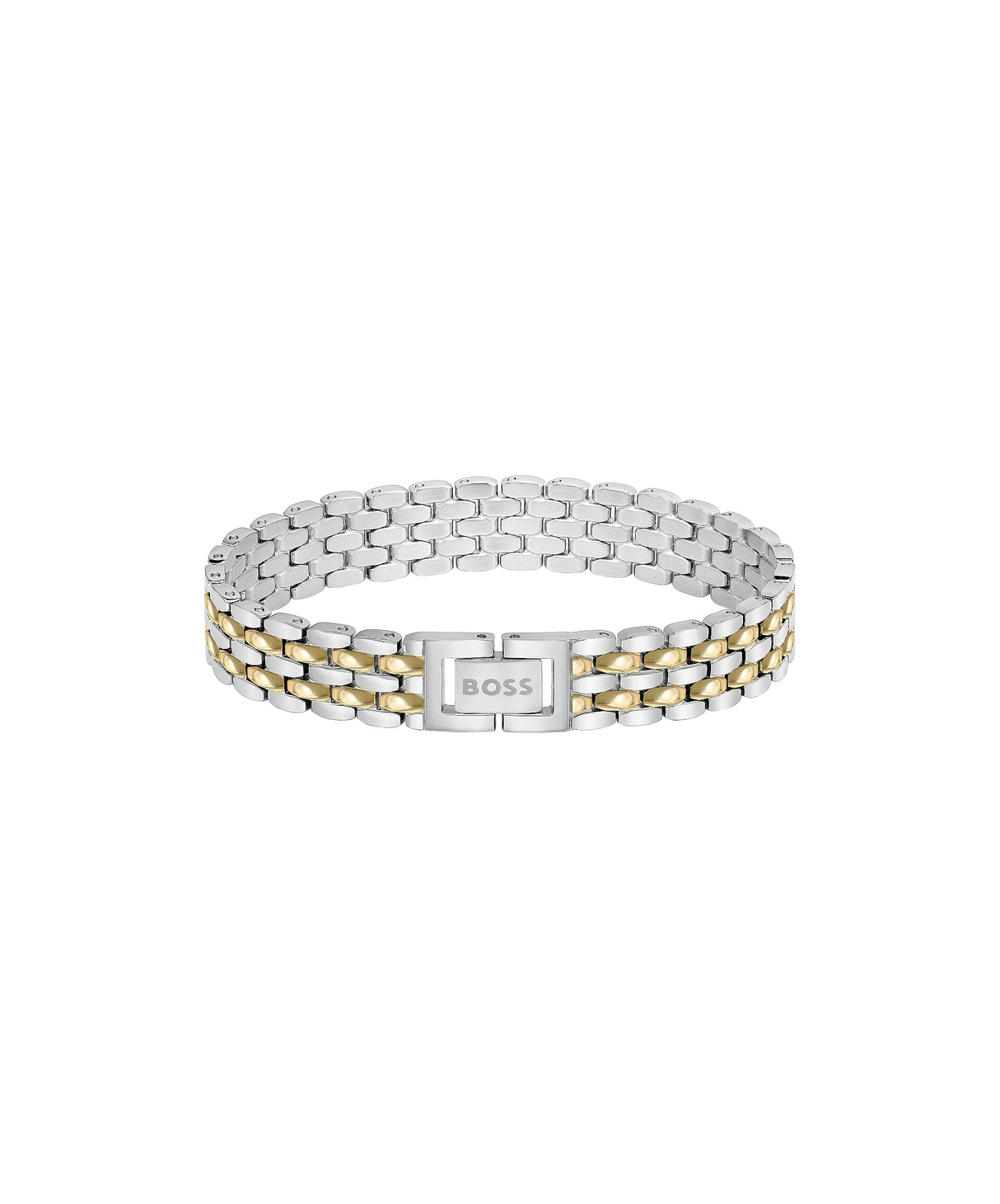 BOSS Jewelry Pulsera de Eslabones para Mujer Colección ISLA Bicolor - 1580517