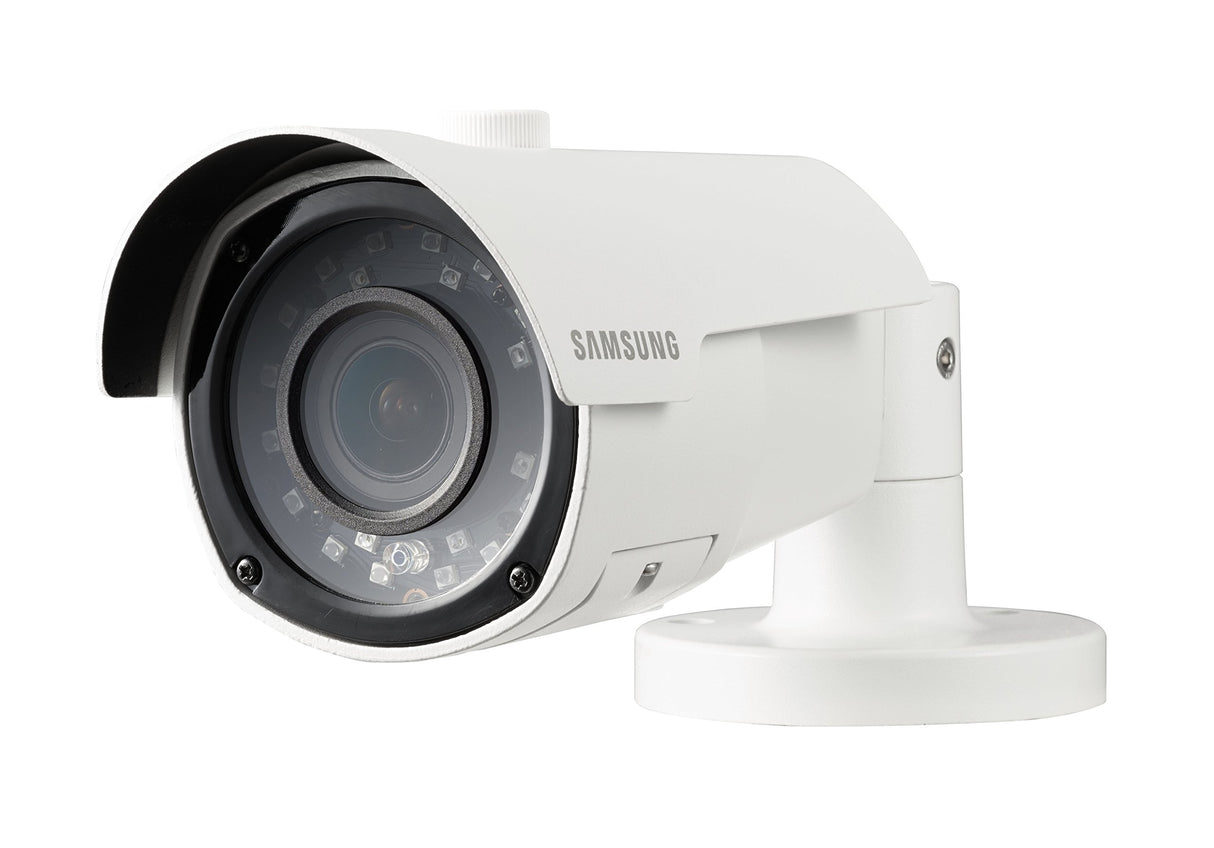 Samsung - SDH-B73043BFP - Kit de Video vigilancia con Grabador 4 Canales y 4 cámaras, Color Blanco