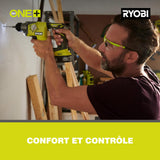RYOBI - Martillo combinado SDS + 18V ONE+™ con 1 batería 18V - 2,5 Ah y Cargador 1,5A -R18SDS-125S