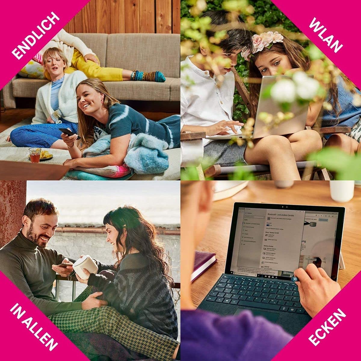 Telekom Speed Home WLAN Negro Repetidor WLAN de Alta Velocidad Wi-Fi 6 Doble Banda 2xLAN