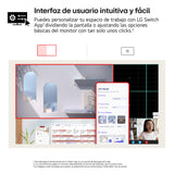 LG 27US500-W - Monitor 4K UltraHD, 27 Pulgadas, IPS, 3840 x 2160, HDMIx2 2.0, SuperResolution+, clasificación F, 60 Hz, 5 ms, Blanco