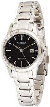 Citizen Reloj Analógico para Mujer de Cuarzo con Correa en Acero Inoxidable FE1081-59E