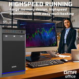 GMR Ultra i5 Office PC - Ordenador de Oficina para Empresas | 3 Años de Garantía | 8 GB de RAM | SSD M.2 de 512 GB | USB 3 | Windows 11 Pro | WiFi-Bluetooth