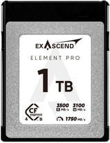 Exascend Element Pro CFexpress - Tarjeta de Memoria Tipo B de 1 TBGB