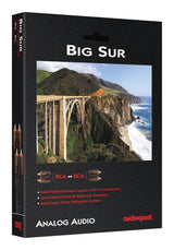 AudioQuest Big Sur 1 M High-End Audiokabel Cinch auf Cinch (Stereo)
